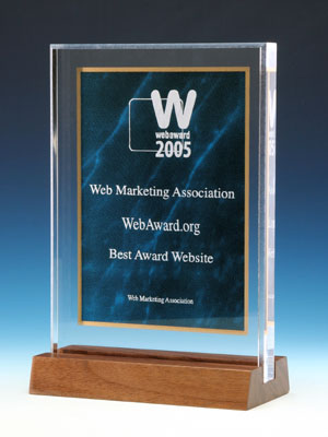 2004 WebAward Trophy