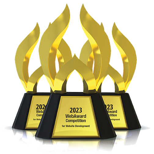 2023 WebAward Trophy
