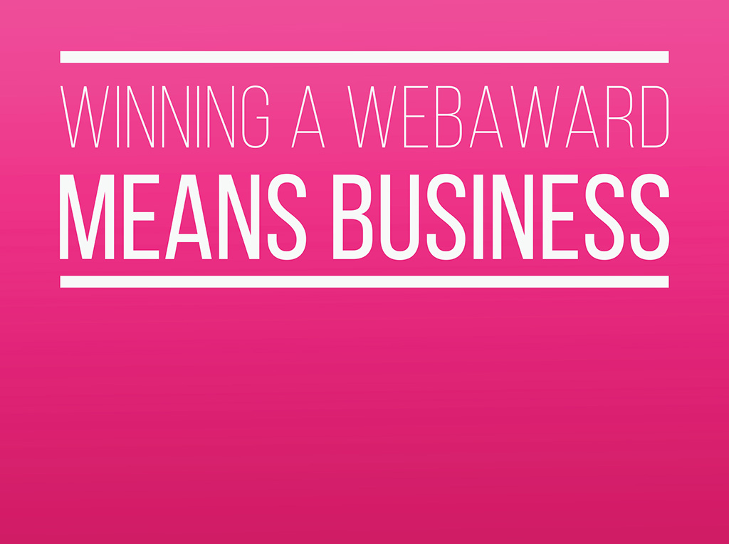 Enter the WebAwards